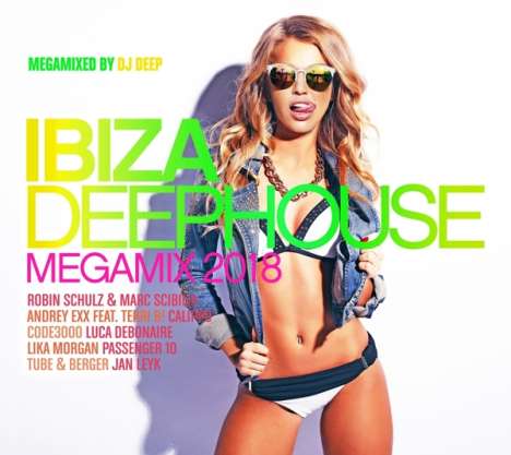 Ibiza Deephouse Megamix 2018, 3 CDs