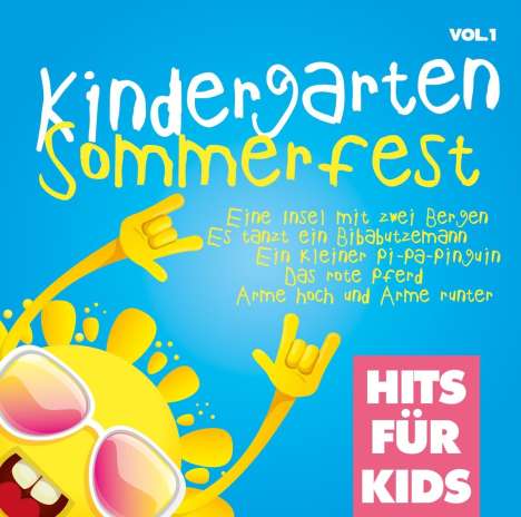 Kindergarten Sommerfest Vol.1 - Hits For Kids, 2 CDs