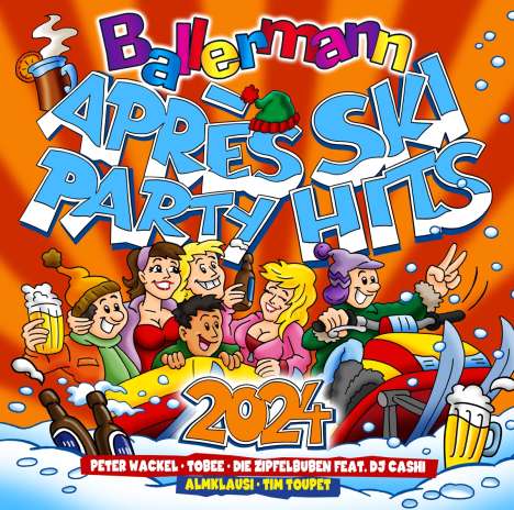Ballermann Apres Ski Party Hits 2024, 2 CDs