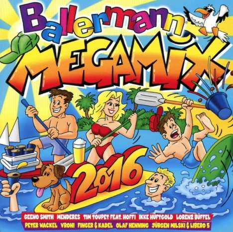 Ballermann Megamix 2016, 2 CDs