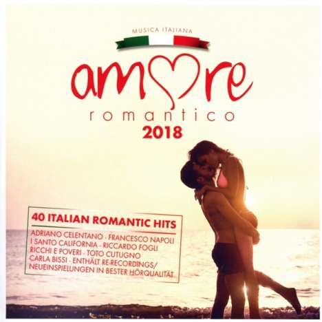 Various: Amore Romantico 2018, 2 CDs