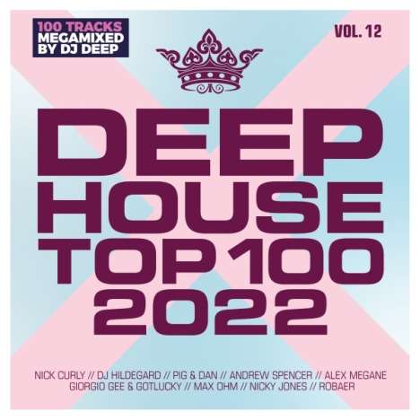 Deephouse Top 100 2022 (Vol.12), 2 CDs