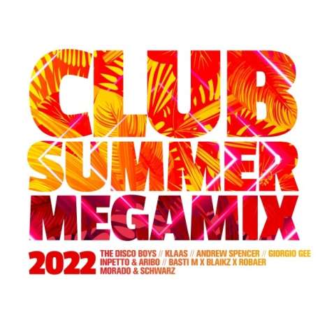 Club Summer Megamix 2022, 2 CDs