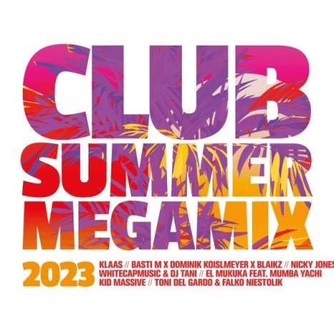 Club Summer Megamix 2023, 2 CDs