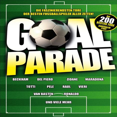 Goal Parade-Die 200 Besten Tor, 3 DVDs