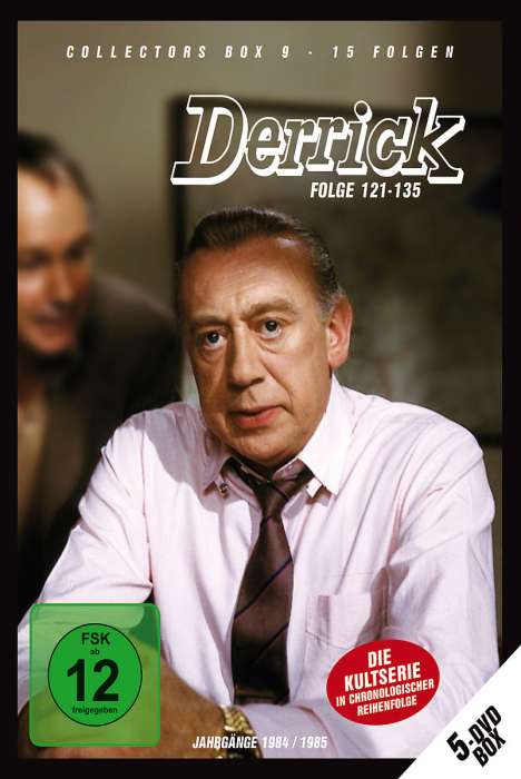 Derrick Collector's Box Vol. 9 (Folgen 121-135), 5 DVDs