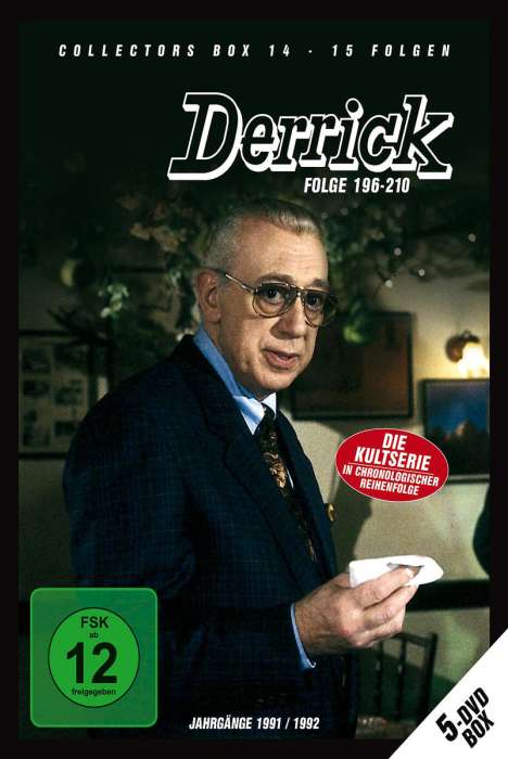 Derrick Collector's Box Vol. 14 (Folgen 196-210), 5 DVDs