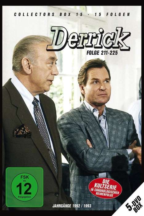 Derrick Collector's Box Vol. 15 (Folgen 211-225), 5 DVDs