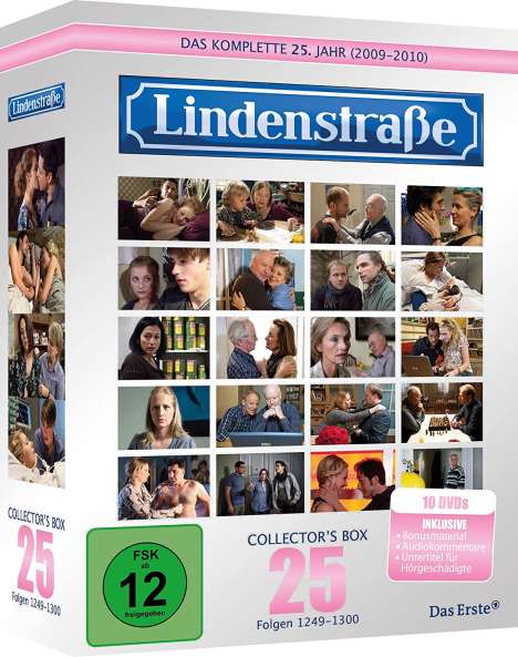 Lindenstraße Staffel 25 (Collector's Box), 10 DVDs