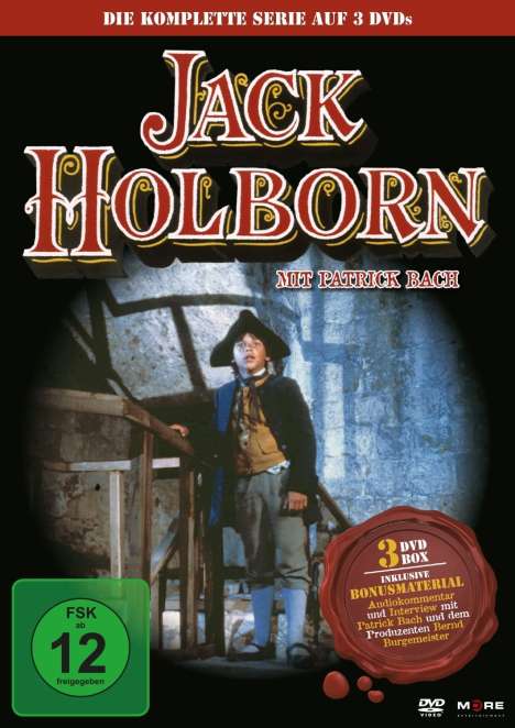 Jack Holborn (Komplette Serie), 3 DVDs