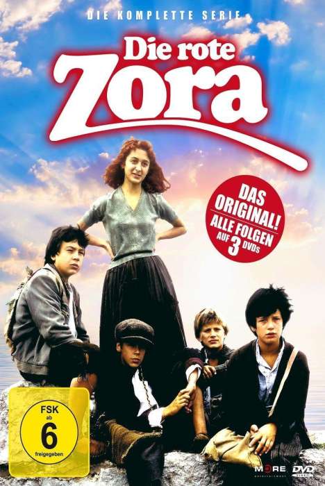 Die Rote Zora (Komplette Serie), 3 DVDs