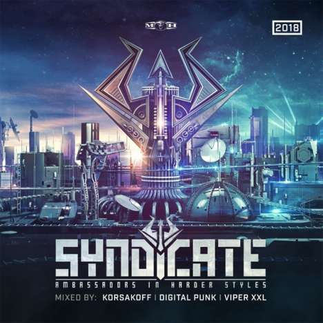 Syndicate 2018 Ambassadors In Harder Styles, 3 CDs