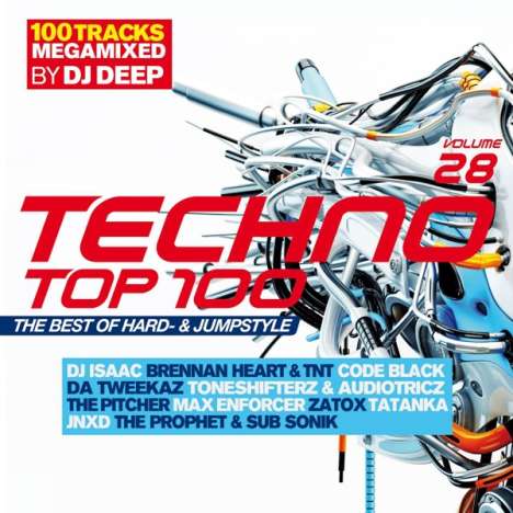 Techno Top 100 Vol. 28: The Best Of Hard- &amp; Jumpstyle, 2 CDs