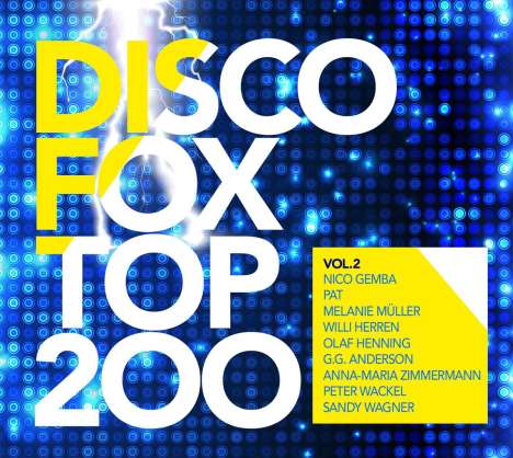 Discofox Top 200 Vol.2, 3 CDs