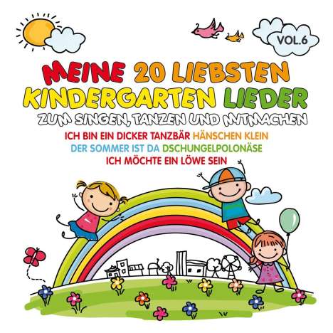 Various Artists: Meine 20 liebsten Kindergarten Lieder Vol. 6, CD