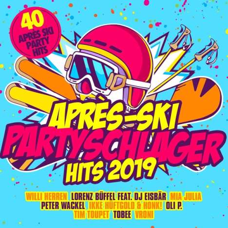 Apres Ski Partyschlager Hits 2019, 2 CDs