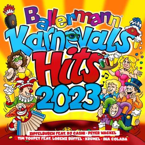 Ballermann Karneval Hits 2023, 2 CDs