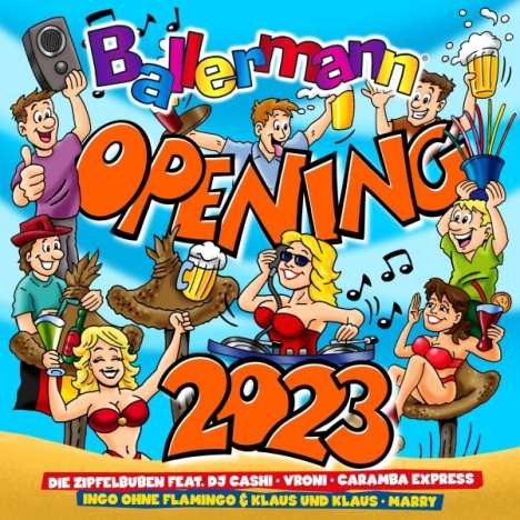 Ballermann Opening 2023, 2 CDs
