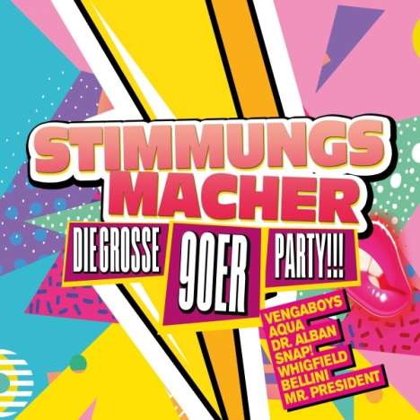 Stimmungsmacher: Die große 90er Party!, 2 CDs