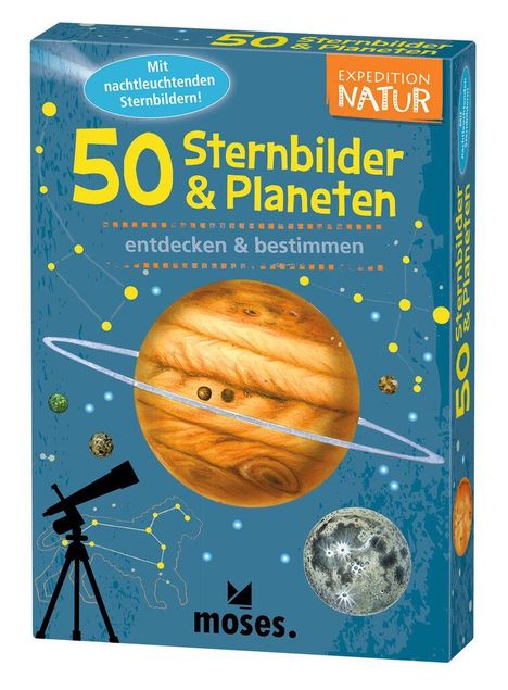 Carola von Kessel: Expedition Natur. 50 Sternbilder &amp; Planeten, Spiele