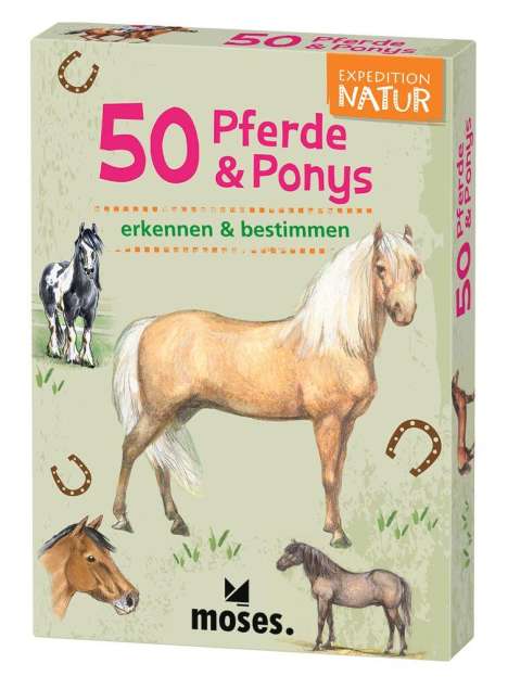 Carola von Kessel: Expedition Natur 50 Pferde &amp; Ponys, Spiele