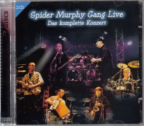 Spider Murphy Gang: Live-Das Komplette Konzert, 2 CDs