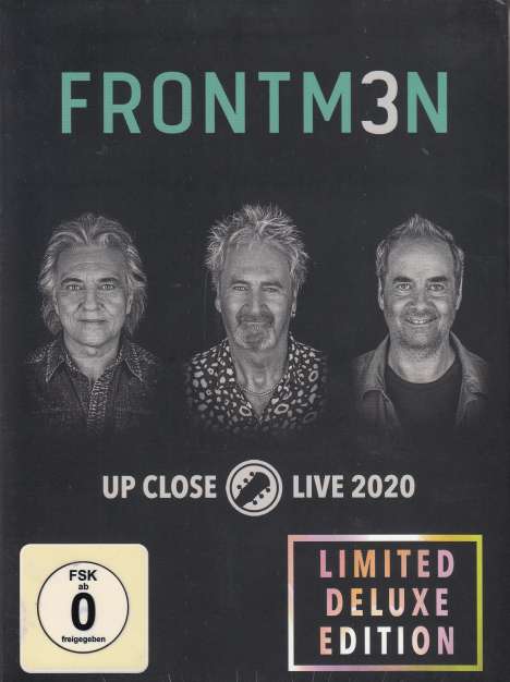 Frontm3n: Up Close: Live 2020 (Limited Deluxe Edition), 2 CDs, 2 DVDs und 2 Blu-ray Discs