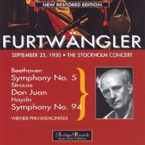 Wilhelm Furtwängler dirigiert, CD