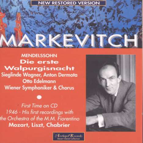 Igor Markevitch dirigiert, CD