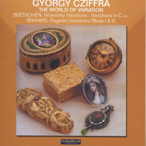 György Cziffra - The World of Variation, CD