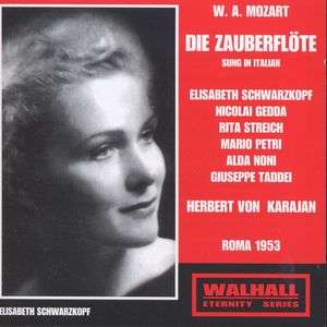 Wolfgang Amadeus Mozart (1756-1791): Die Zauberflöte (in ital.Spr.), 2 CDs