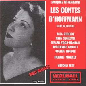 Jacques Offenbach (1819-1880): Les Contes D'Hoffmann (in dt.Spr.), 2 CDs