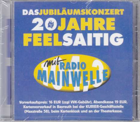 Feelsaitig: 20 Jahre Feelsaitig:Jubiläumskonzert, CD