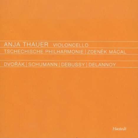 Anja Thauer spielt Cellokonzerte, CD