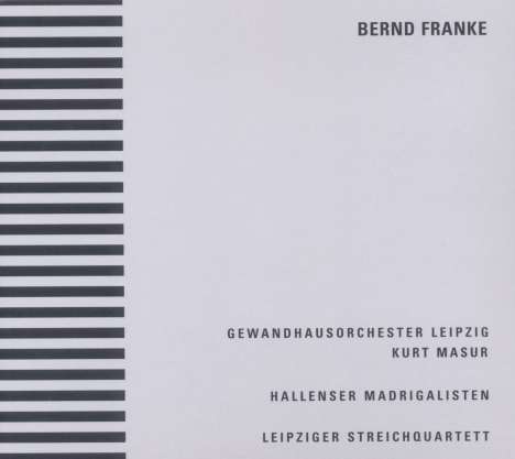 Bernd Franke (geb. 1959): Chagall-Musik für Orchester, CD