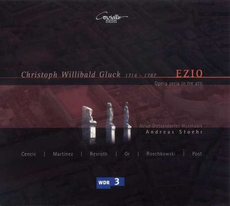 Christoph Willibald Gluck (1714-1787): Ezio (Prager Fassung 1750), 3 CDs