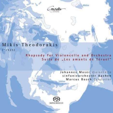 Mikis Theodorakis (1925-2021): Rhapsodie für Cello &amp; Orchester, Super Audio CD