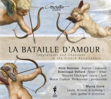 La Bataille D'Amour - Tabulatures &amp; Chansons in the French Renaissance, CD