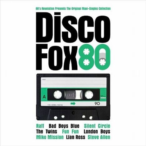 Disco Fox 80 - The Original Maxi-Singles Collection, CD