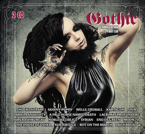 Gothic Compilation 59, 2 CDs