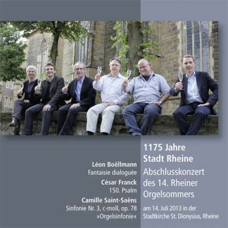 1175 Jahre Stadt Rheine - Abschlusskonzert des 14. Rheiner Orgelsommers, CD