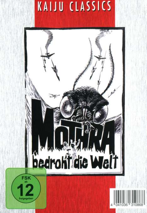 Mothra bedroht die Welt (Blu-ray &amp; DVD im FuturePak), 1 Blu-ray Disc und 1 DVD
