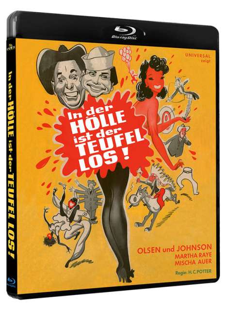 In der Hölle ist der Teufel los (Blu-ray), Blu-ray Disc
