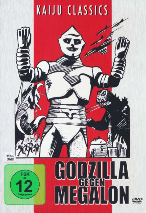 Godzilla gegen Megalon, DVD