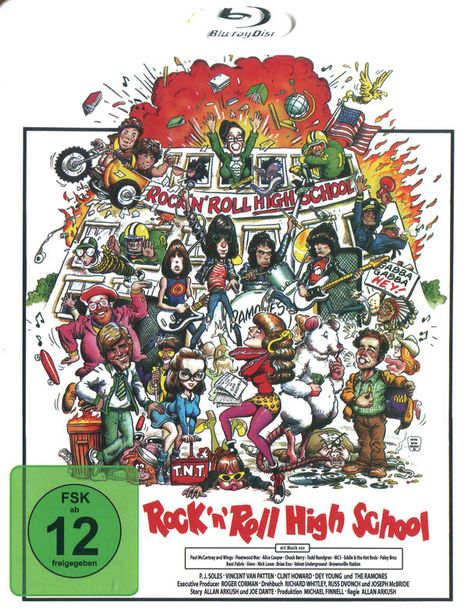 Rock 'n' Roll High School (Blu-ray), Blu-ray Disc