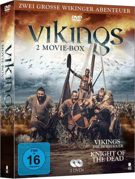 Vikings (2 Movie Box), 2 DVDs