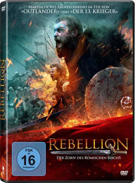 Rebellion - Der Zorn des Römischen Reichs, DVD