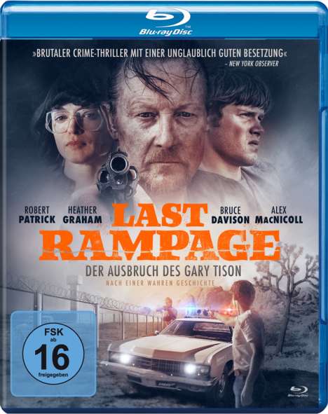 Last Rampage (Blu-ray), Blu-ray Disc