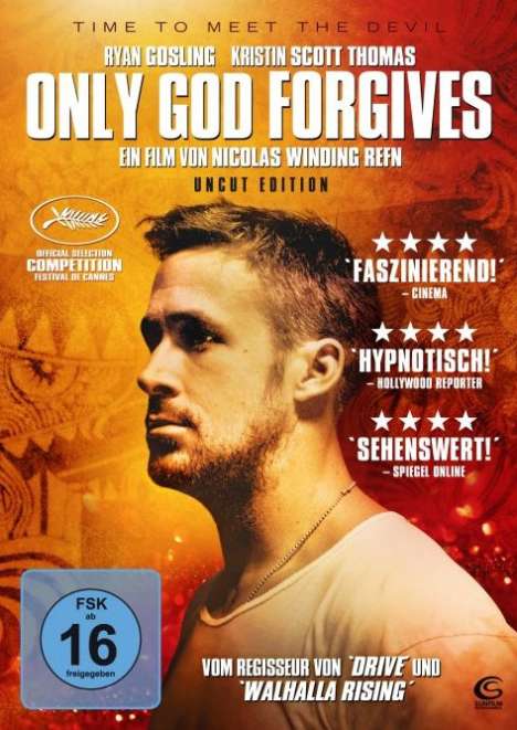 Only God Forgives, DVD