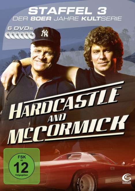Hardcastle &amp; McCormick Season 3, 6 DVDs